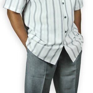 Men's Two Piece Walking Set, Grey